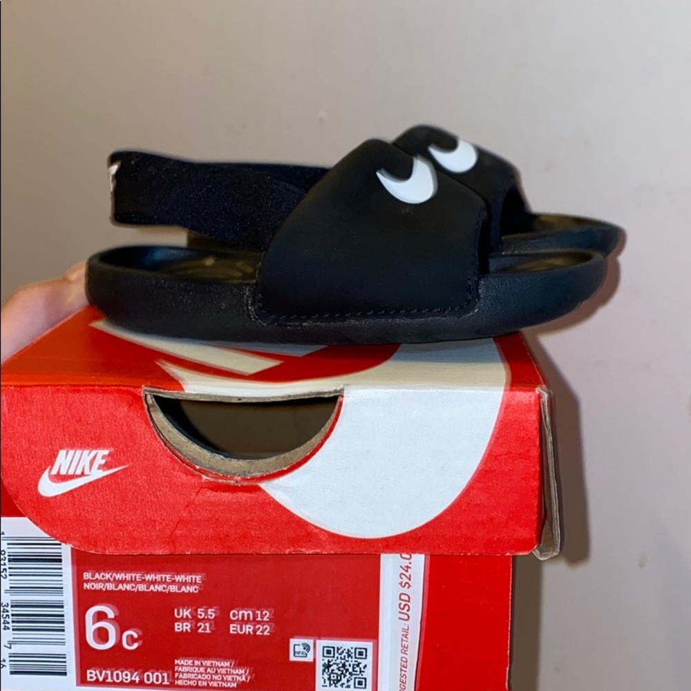Toddler Nike slides